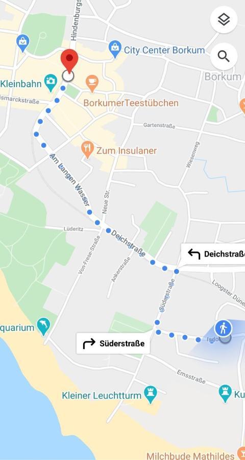 Hotel Pension Loose Borkum Zewnętrze zdjęcie